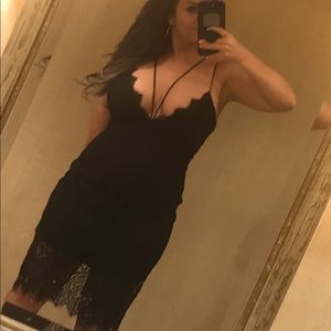 AMAZING black lace dress